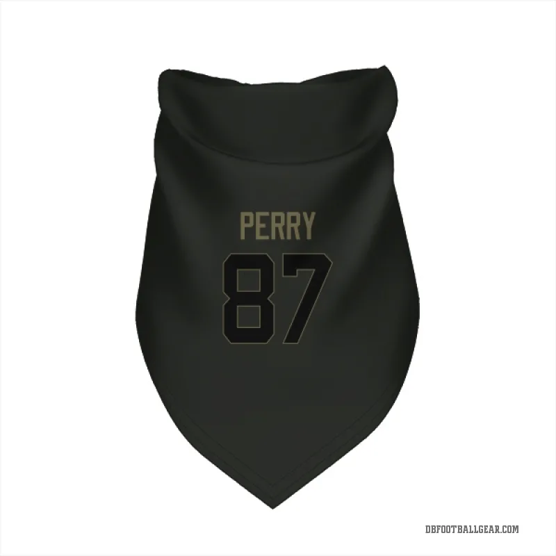 A.T. Perry  Black Denver Broncos  Service Cat & Dog Pet Bandana