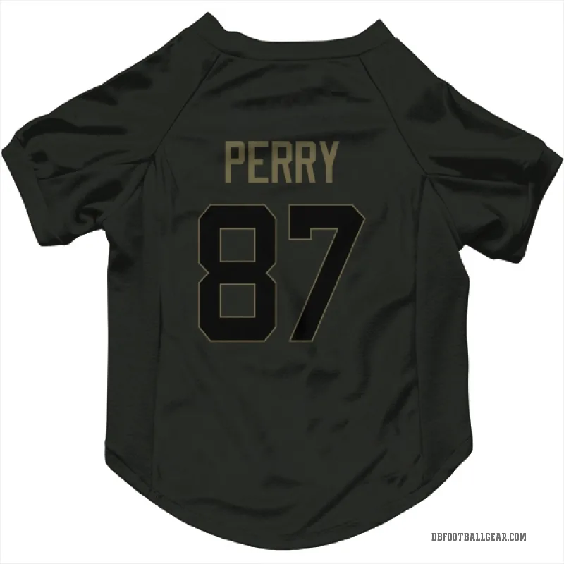 A.T. Perry  Black Denver Broncos  Service Cat & Dog Pet Jersey