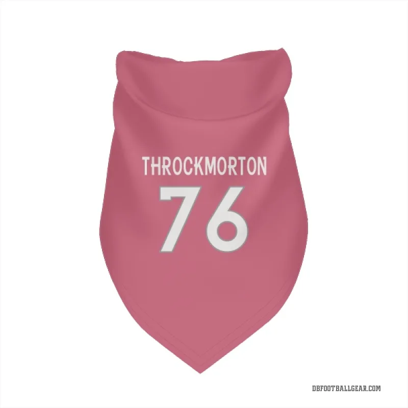 Calvin Throckmorton  Pink Denver Broncos  Cat & Dog Pet Bandana