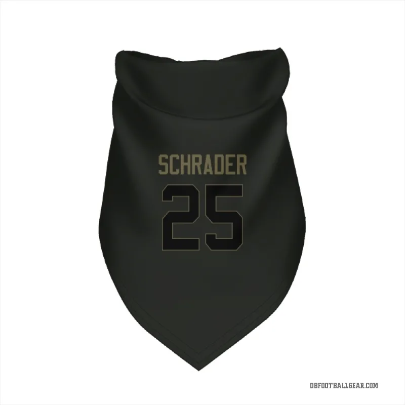 Cody Schrader  Black Denver Broncos  Service Cat & Dog Pet Bandana