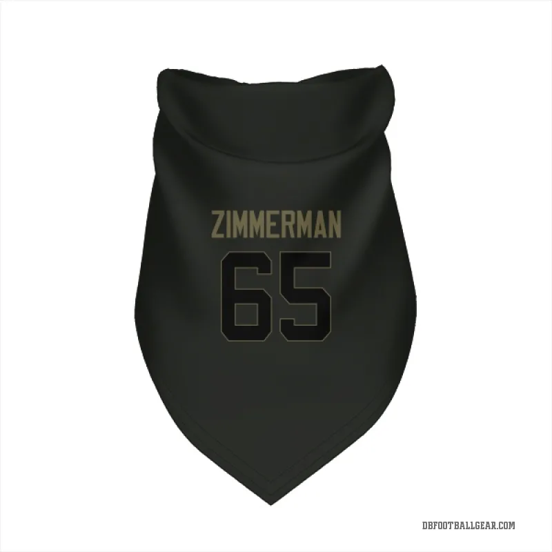 Gary Zimmerman  Black Denver Broncos  Service Cat & Dog Pet Bandana