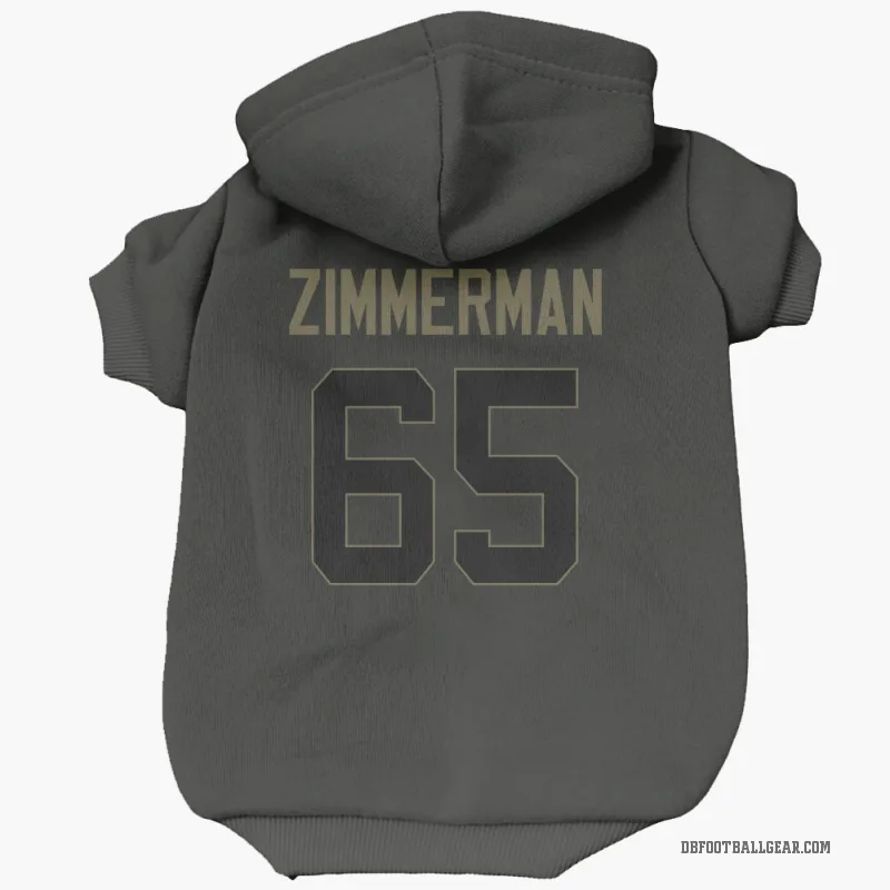 Gary Zimmerman  Black Denver Broncos  Service Cat & Dog Pet Hoodie