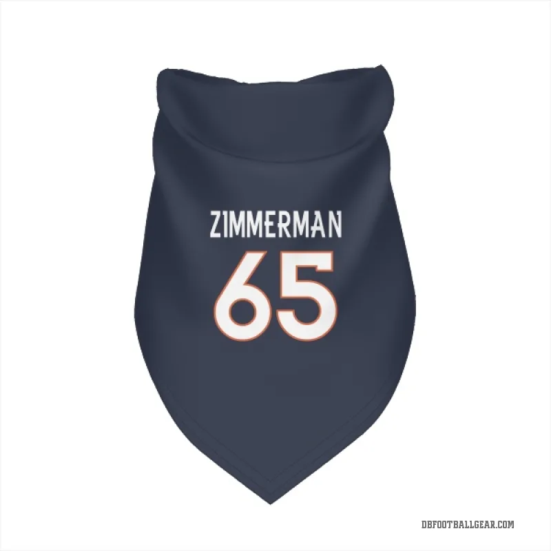 Gary Zimmerman  Navy Denver Broncos  Cat & Dog Pet Bandana