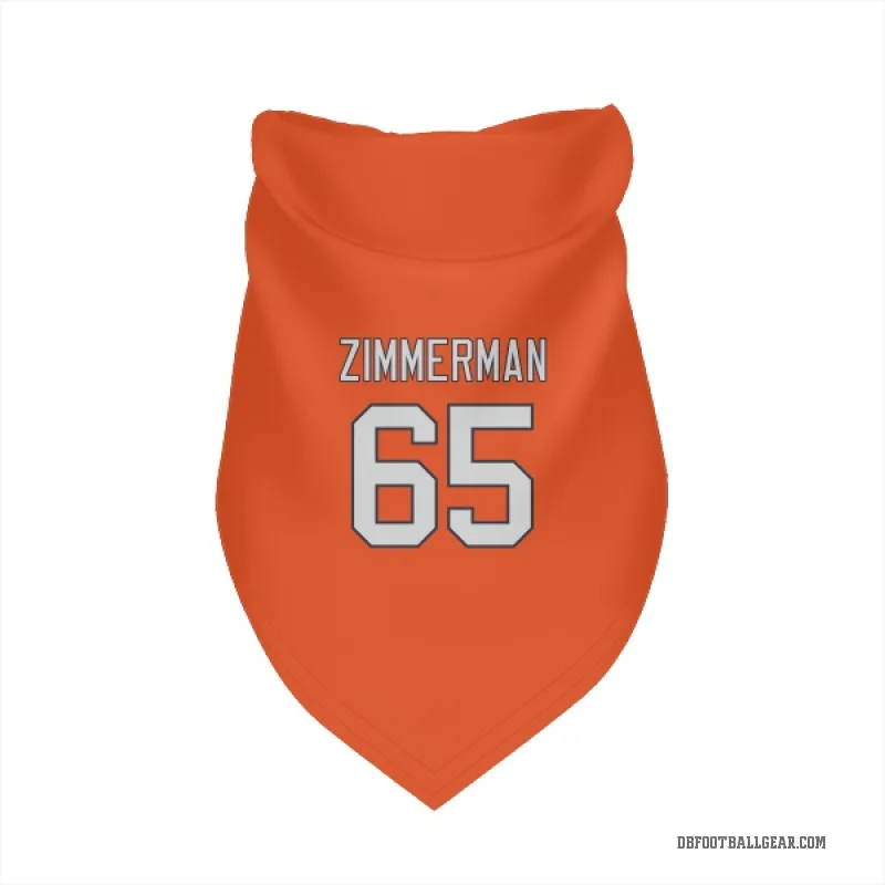 Gary Zimmerman  Orange Denver Broncos  Cat & Dog Pet Bandana