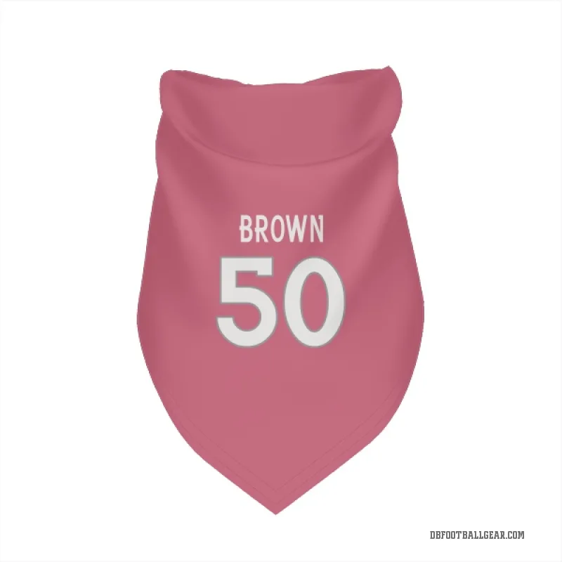 JB Brown  Pink Denver Broncos  Cat & Dog Pet Bandana