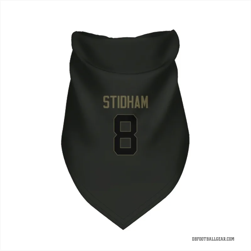 Jarrett Stidham  Black Denver Broncos  Service Cat & Dog Pet Bandana