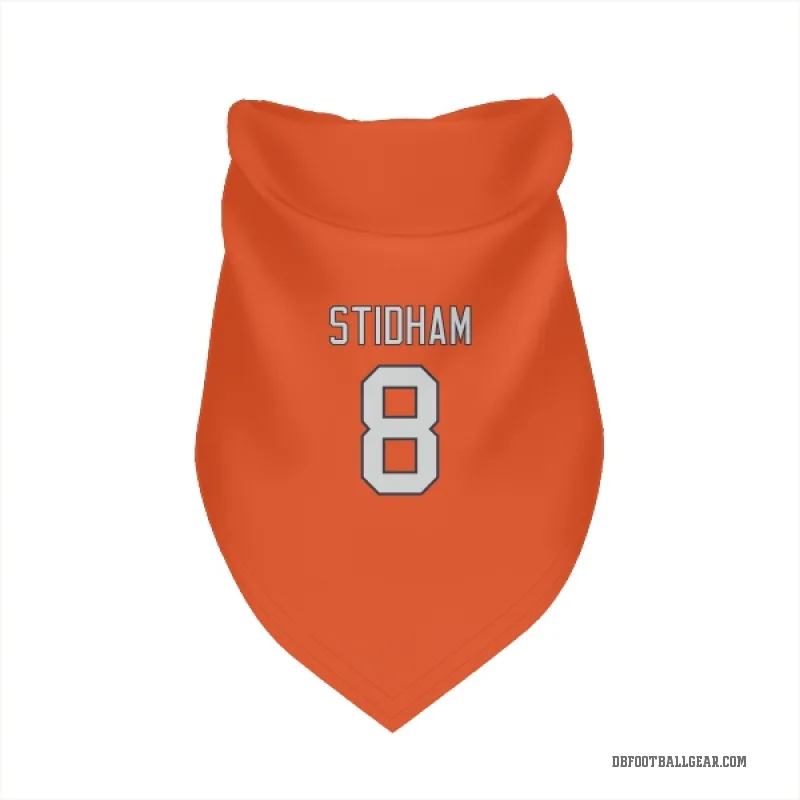 Jarrett Stidham  Orange Denver Broncos  Cat & Dog Pet Bandana