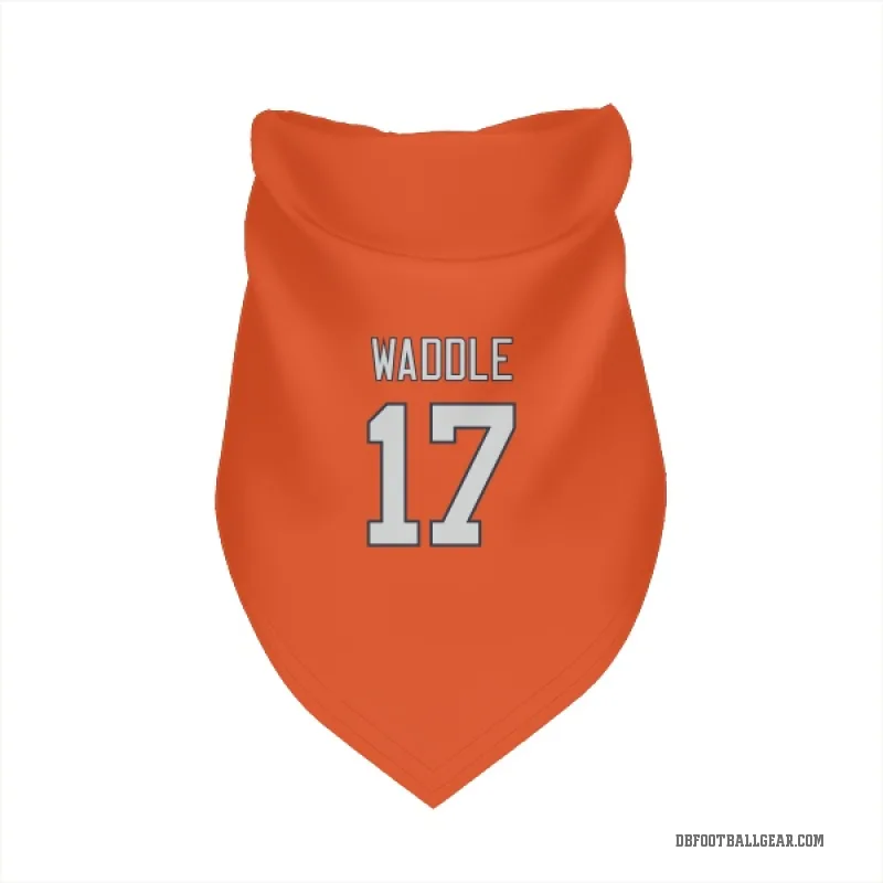Jaylen Waddle  Orange Denver Broncos  Cat & Dog Pet Bandana