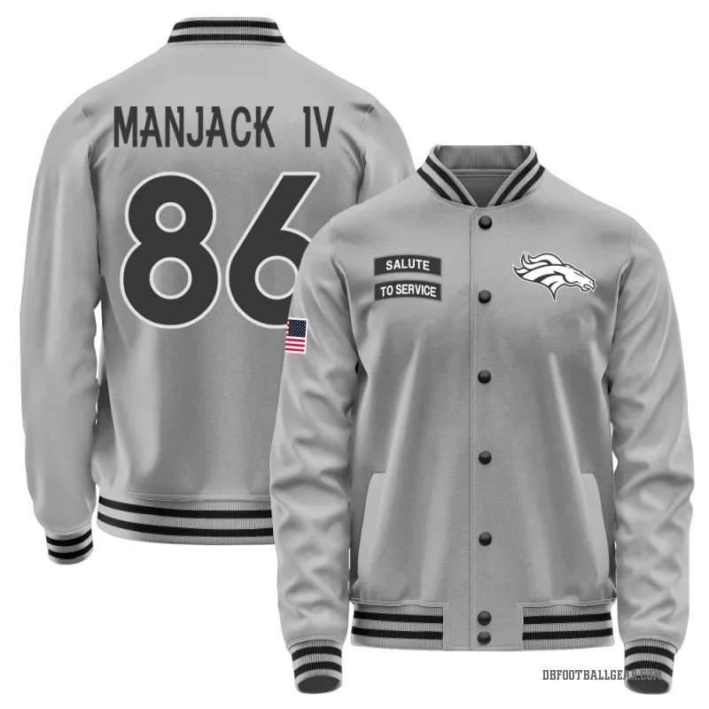Joseph Manjack IV Youth Gray Denver Broncos Salute to Service Performance Jacket