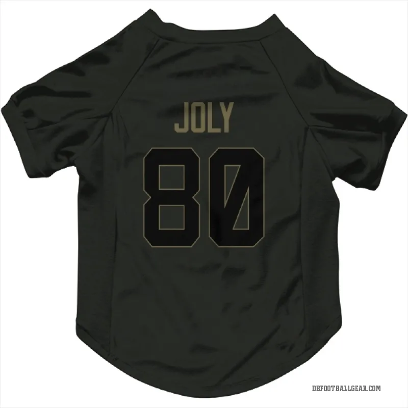Justin Joly  Black Denver Broncos  Service Cat & Dog Pet Jersey