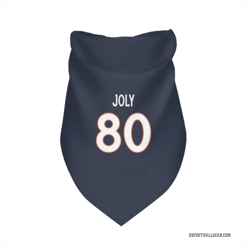 Justin Joly  Navy Denver Broncos  Cat & Dog Pet Bandana