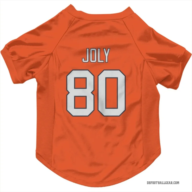 Justin Joly  Orange Denver Broncos  Cat & Dog Pet Jersey
