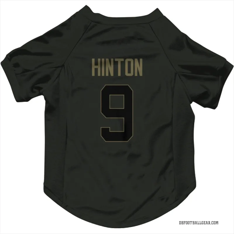 Kendall Hinton  Black Denver Broncos  Service Cat & Dog Pet Jersey