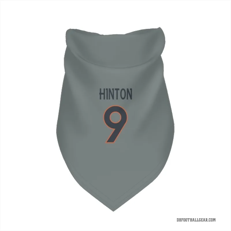 Kendall Hinton  Gray Denver Broncos  Cat & Dog Pet Bandana