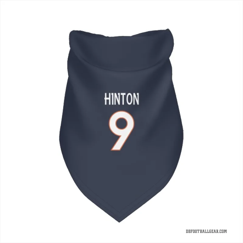 Kendall Hinton  Navy Denver Broncos  Cat & Dog Pet Bandana