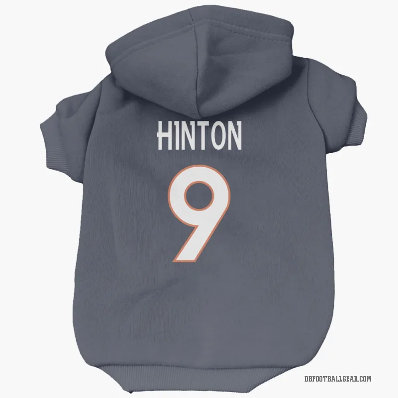 Kendall Hinton  Navy Denver Broncos  Cat & Dog Pet Hoodie