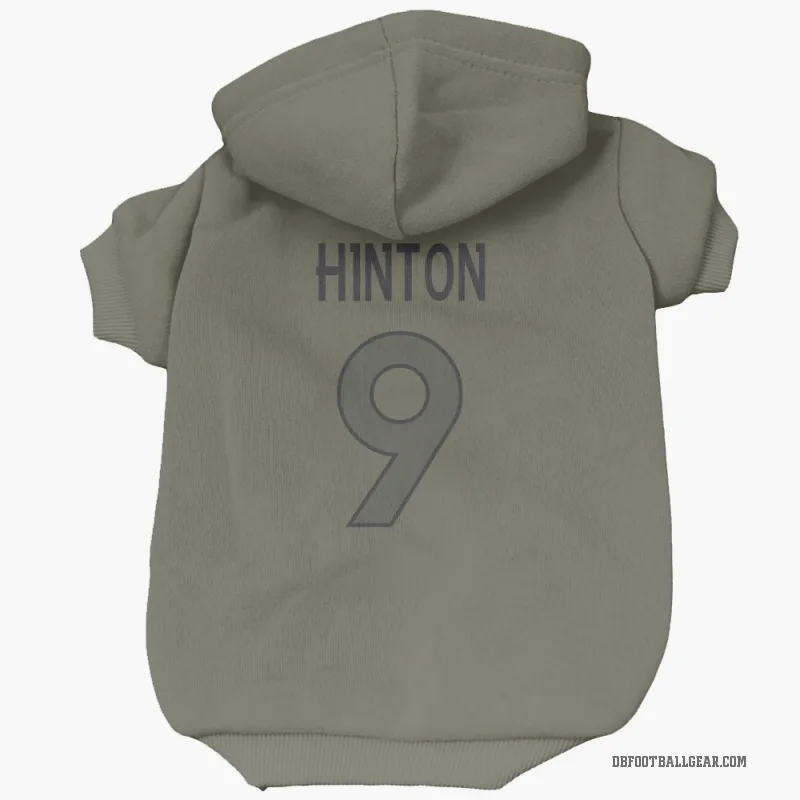 Kendall Hinton  Olive Denver Broncos  Cat & Dog Pet Hoodie