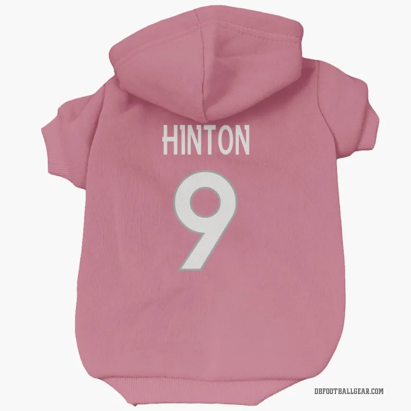 Kendall Hinton  Pink Denver Broncos  Cat & Dog Pet Hoodie