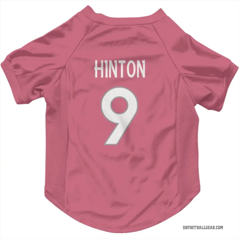 Kendall Hinton  Pink Denver Broncos  Cat & Dog Pet Jersey