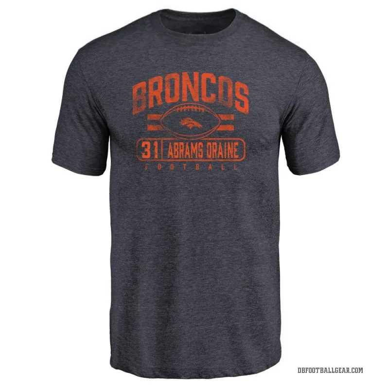 Kris Abrams-Draine Youth Navy Denver Broncos Flanker T-Shirt -