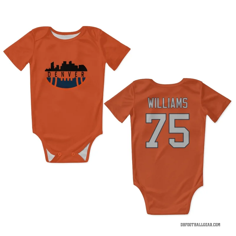 Kristian Williams  Orange Denver Broncos  Newborn & Infant Bodysuit