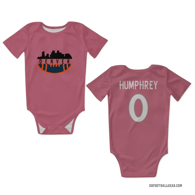 Lil'Jordan Humphrey  Pink Denver Broncos  Newborn & Infant Bodysuit