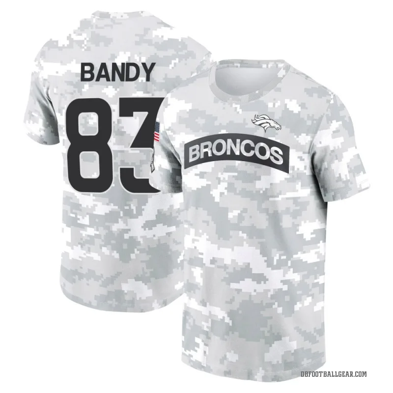Michael Bandy Youth Camo Denver Broncos Arctic 2024 Salute to Service Performance T-Shirt
