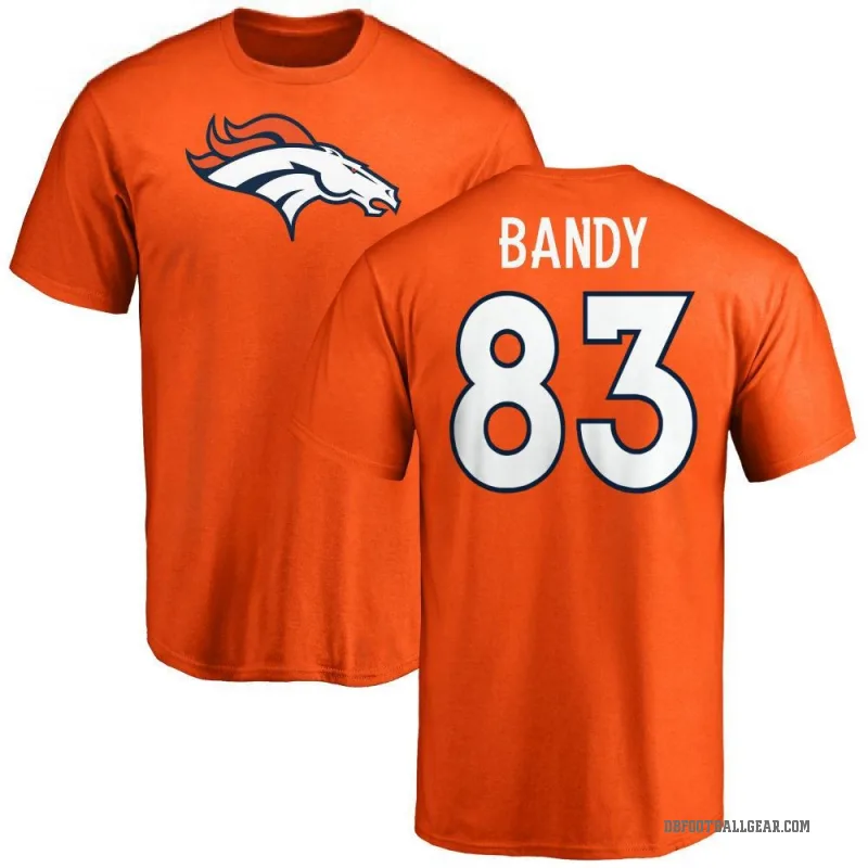 Michael Bandy Youth Orange Denver Broncos Logo T-Shirt -