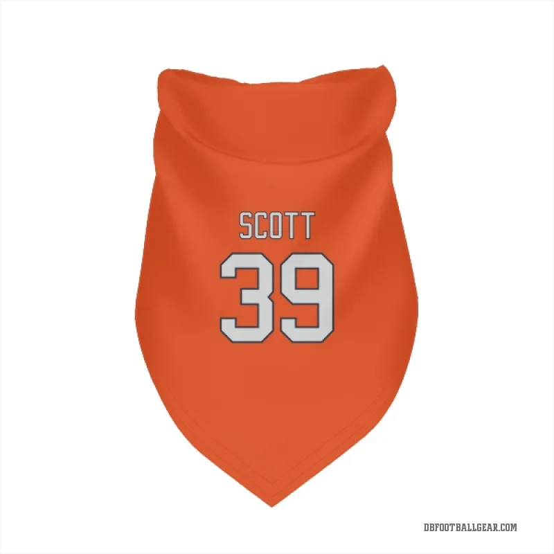 Miles Scott  Orange Denver Broncos  Cat & Dog Pet Bandana