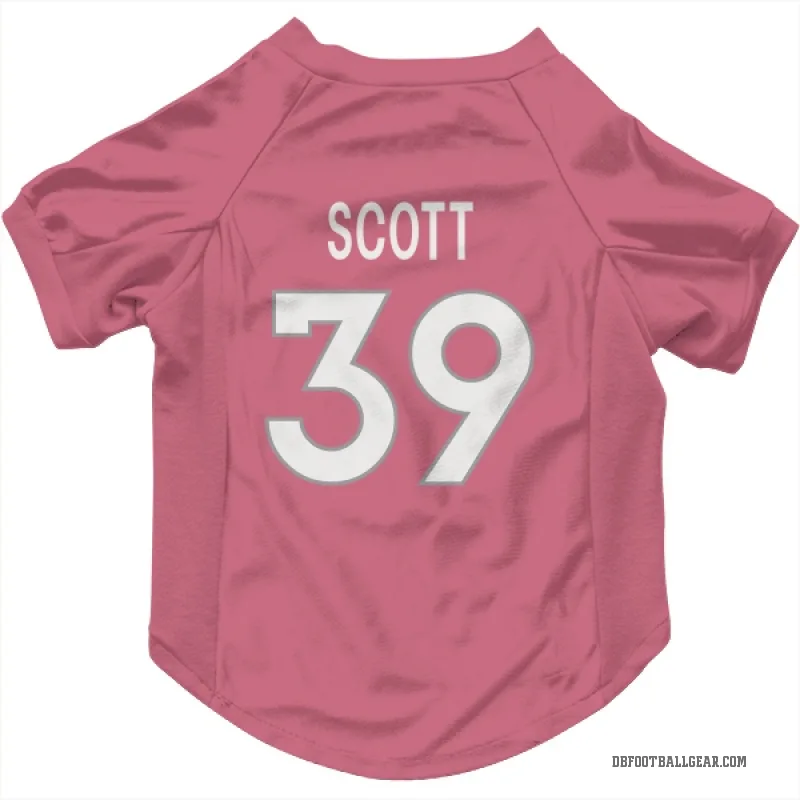 Miles Scott  Pink Denver Broncos  Cat & Dog Pet Jersey