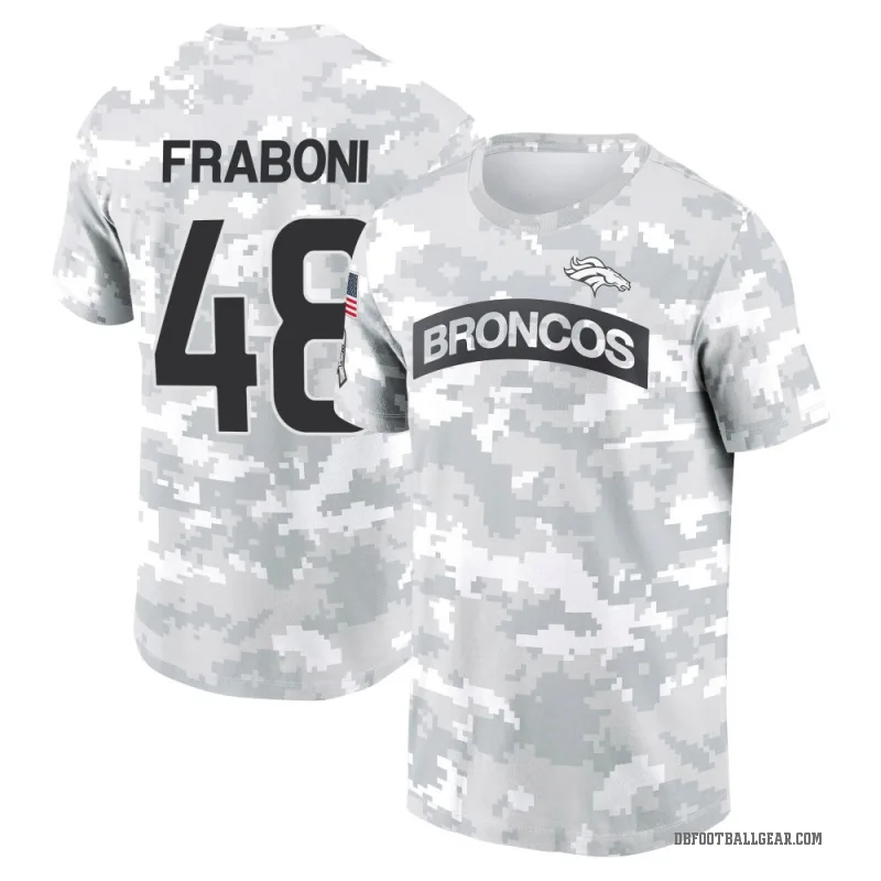 Mitchell Fraboni Youth Camo Denver Broncos Arctic 2024 Salute to Service Performance T-Shirt