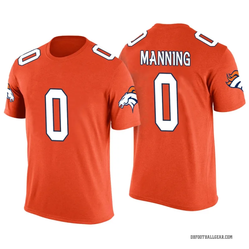 Paul Manning Men's Orange Denver Broncos Color Rush T-Shirt