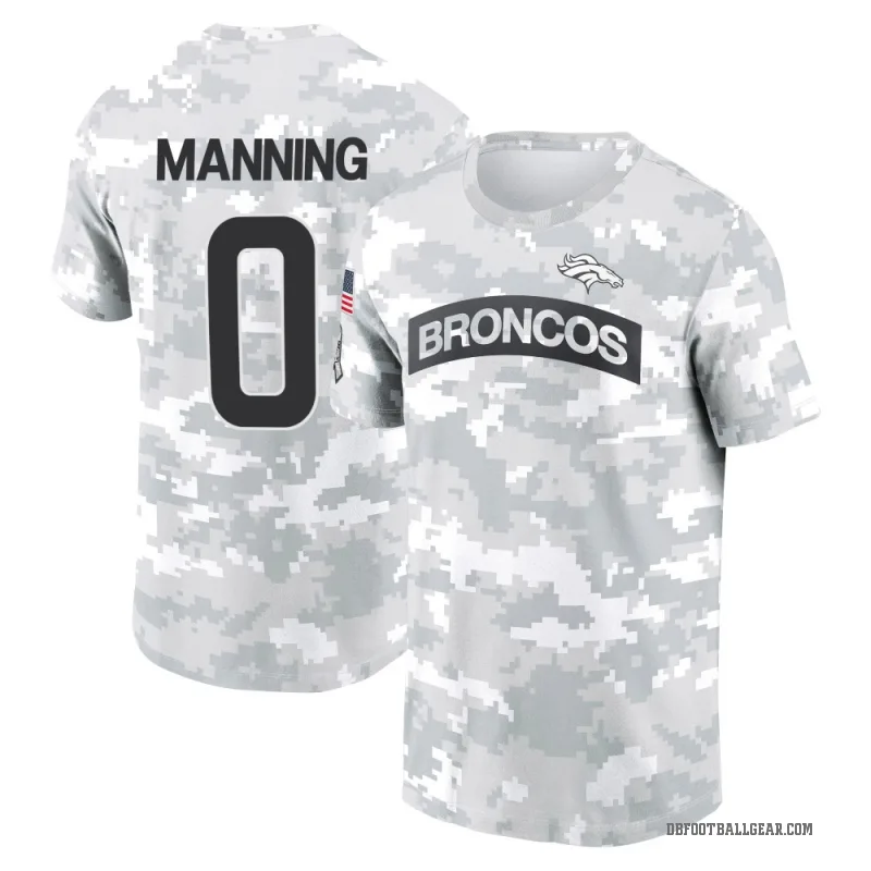 Paul Manning Youth Camo Denver Broncos Arctic 2024 Salute to Service Performance T-Shirt