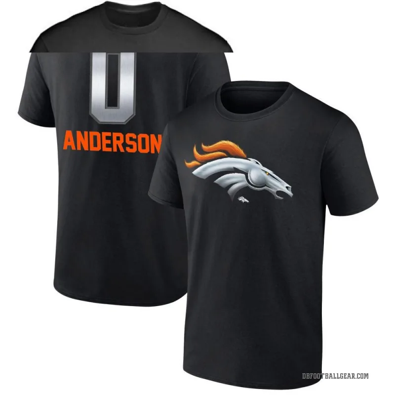 Tycen Anderson Youth Black Denver Broncos Midnight Mascot T-Shirt -