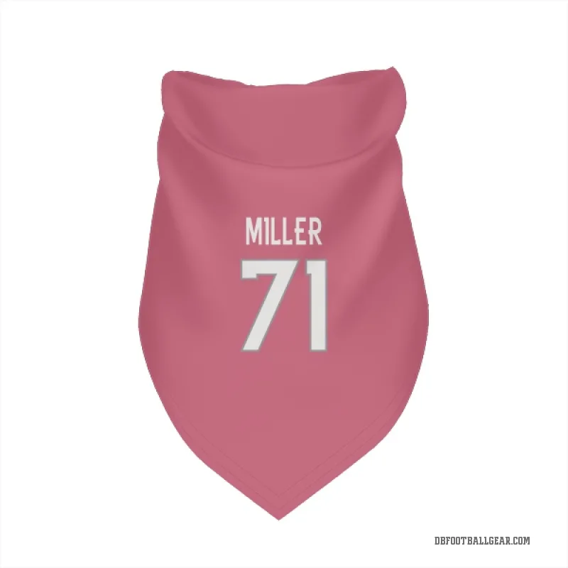 Tyler Miller  Pink Denver Broncos  Cat & Dog Pet Bandana