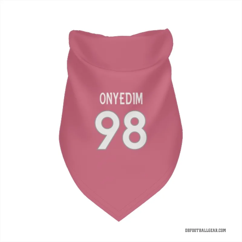 Tyler Onyedim  Pink Denver Broncos  Cat & Dog Pet Bandana